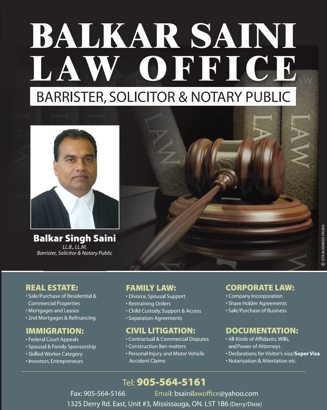 Balkar Saini Law Office